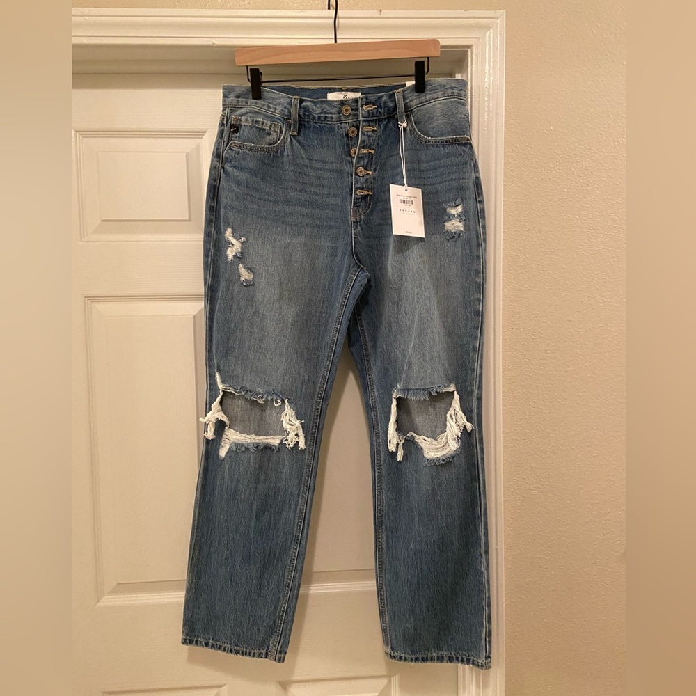Kancan Straight Leg Jeans